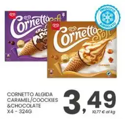 Despar Cornetto algida caramel/coockies &chocolate offerta
