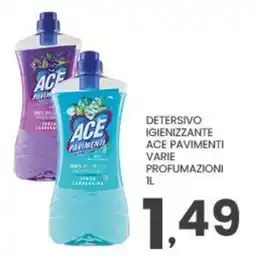 Despar Detersivo igienizzante ace pavimenti offerta