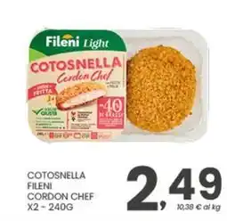 Despar Cotosnella fileni cordon chef offerta