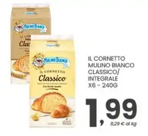 Il cornetto mulino bianco classico/ integrale