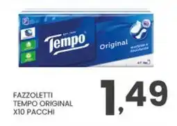 Despar Fazzoletti tempo original x10 pacchi offerta