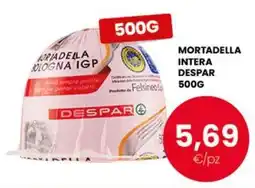 Despar Mortadella intera despar offerta