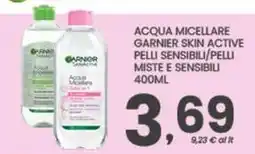 Despar Acqua micellare garnier skin active pelli sensibili/pelli miste e sensibili offerta