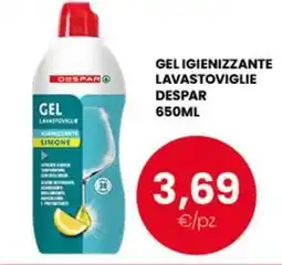 Despar Gel igienizzante lavastoviglie despar offerta