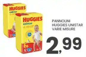 Despar Pannolini huggies unistar offerta