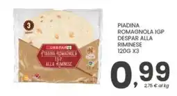 Despar Piadina romagnola igp despar alla riminese offerta