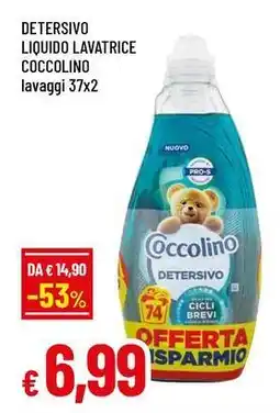Famila Superstore Detersivo liquido lavatrice coccolino offerta
