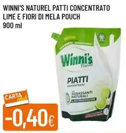 Galassia Winni's naturel patti concentrato lime e fiori di mela pouch offerta