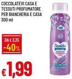 Galassia Coccolatevi casa e tessuti profumatore per biancheria e casa offerta