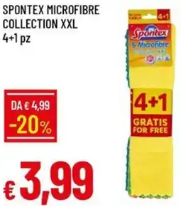 Galassia Spontex microfibre collection xxl offerta