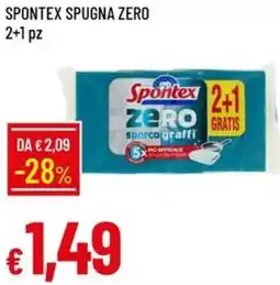 Galassia Spontex spugna zero offerta