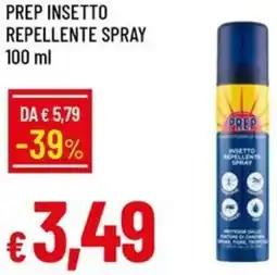 Galassia Prep insetto repellente spray offerta