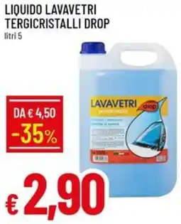 Galassia Liquido lavavetri tergicristalli drop offerta