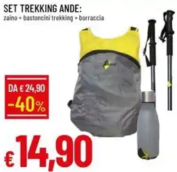 Galassia Set trekking ande offerta
