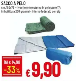 Galassia Sacco a pelo offerta