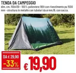 Galassia Tenda da campeggio offerta