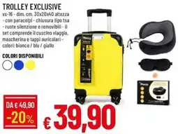 Galassia Trolley exclusive offerta