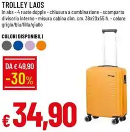 Galassia Trolley laos offerta