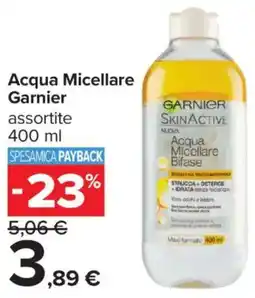 Carrefour Iper Acqua Micellare Garnier offerta