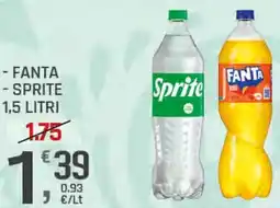 Supermercati Dok Fanta, Sprite offerta