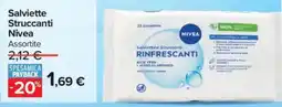 Carrefour Iper Salviette Struccanti Nivea offerta