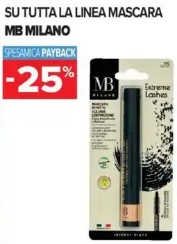 Carrefour Iper Su tutta la linea mascara Mb Milano offerta