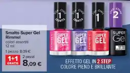 Carrefour Iper Smalto Super Gel Rimmel offerta