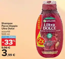 Carrefour Iper Shampoo Pacco Doppio Ultra Dolce offerta