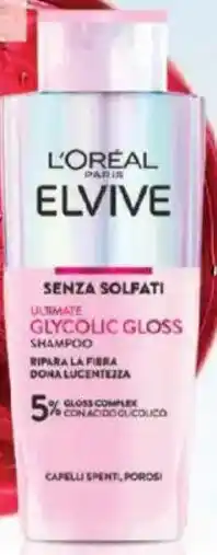 Carrefour Iper Su tutta la linea glycolic gloss Elvive offerta