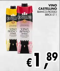 èccoMI Vino castellino bianco/rosso offerta