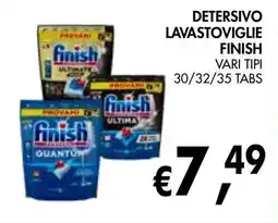 èccoMI Detersivo lavastoviglie Finish offerta