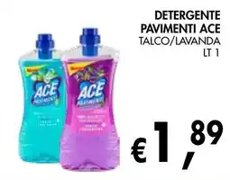 èccoMI Detergente pavimenti ace talco/lavanda offerta