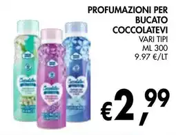 èccoMI Profumazioni per bucato Coccolatevi offerta