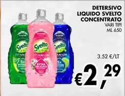èccoMI Detersivo liquido svelto concentrato offerta