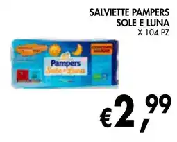 èccoMI Salviette pampers Sole e Luna offerta