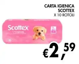 èccoMI Carta igienica Scottex offerta