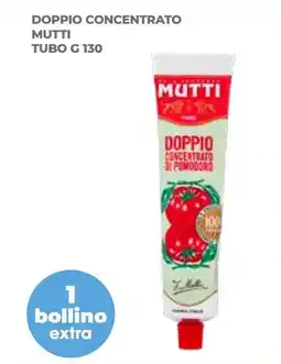 èccoMI Doppio concentrato mutti tubo offerta