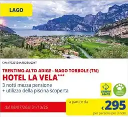 Galassia Hotel la vela offerta