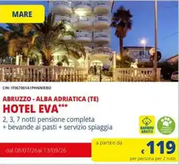 Galassia Hotel eva offerta