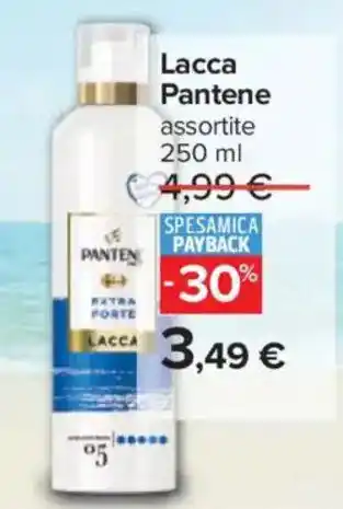 Carrefour Iper Lacca Pantene offerta