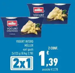 Conad Superstore Yogurt intero Müller offerta