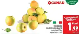 Conad Superstore Mele golden Conad Percorso Qualità offerta