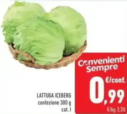 Conad Superstore Lattuga iceberg offerta