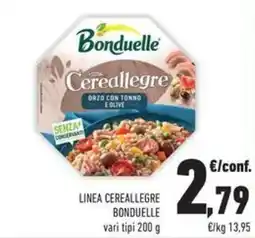 Conad Superstore Linea cereallegre Bonduelle offerta