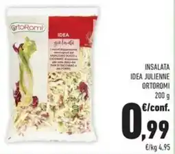 Conad Superstore Insalata idea julienne Ortoromi offerta