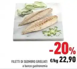 Conad Superstore Filetti di sgombro grigliati offerta