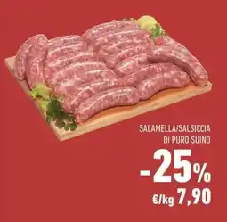 Conad Superstore Salamella/salsiccia di puro suino offerta
