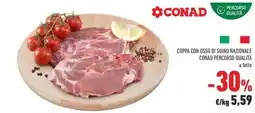 Conad Superstore Coppa con osso di suino nazionale conad Percorso Qualità offerta