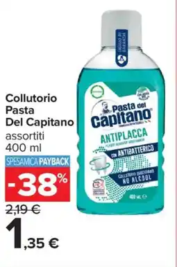 Carrefour Iper Collutorio Pasta Del Capitano offerta