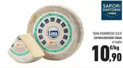 Conad Superstore Toma piemontese d.o.p. Sapori&Dintorni Conad offerta